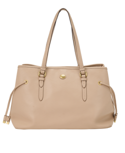 Vintage Peyton Tote, Canvas, Beige, A1457, 1*